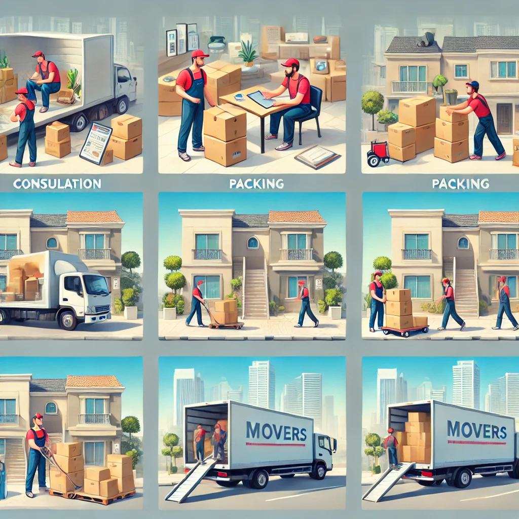 Our Process for Safe Moving and Packing