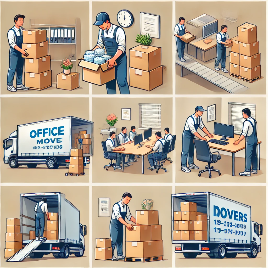 Our Process for a Smooth Office Move for Commercial Moving Services in Dubai