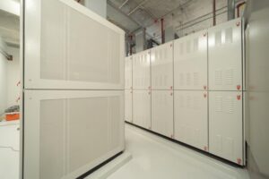 Storage Units with Electrical Outlets