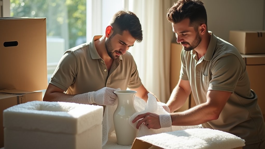 How Professional Movers Pack Fragile Items