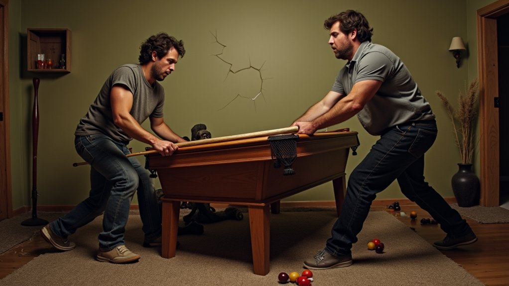 What Are the Risks of Moving a Pool Table Without Professionals? Why DIY Pool Table Moving Can Be Dangerous