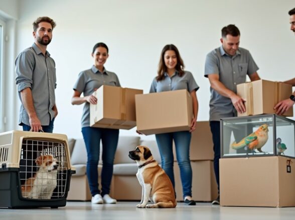 What Types of Pets Can Professional Movers Handle? A Guide to Moving Dogs, Cats, Birds, and Exotic Animals