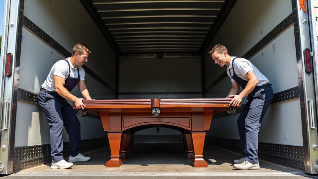 Can You Move a Pool Table in a Regular Moving Truck? What You Need to Know About Vehicle Requirements