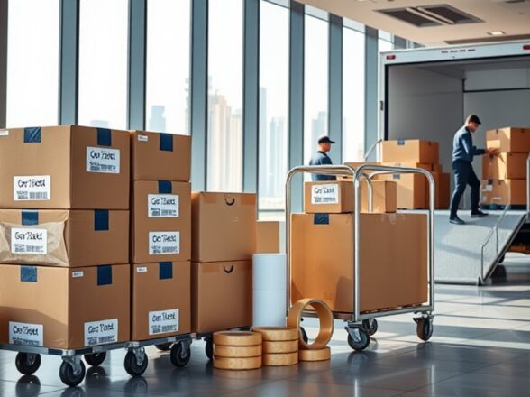 Essential Moving Equipment for Office Relocations: What Businesses in Dubai Should Use