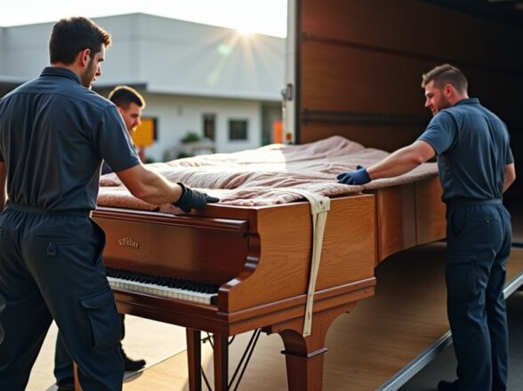 How Do Professional Piano Movers Work? Step-By-Step Process From Packing to Delivery