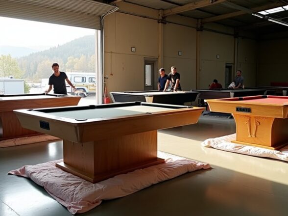 What Types of Pool Tables Do Movers Handle? A Guide to Moving Slate, MDF, and Custom Tables