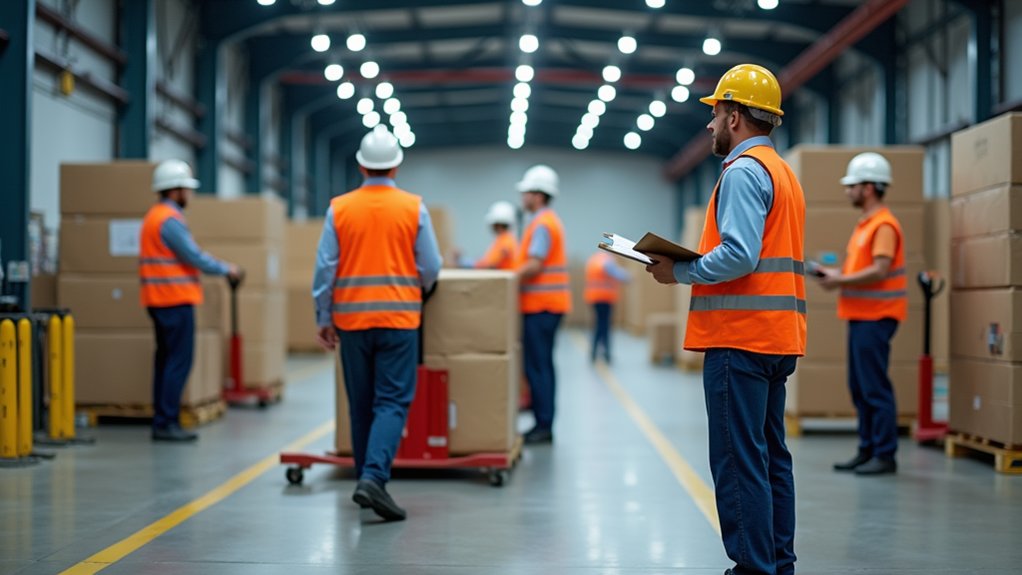 Measures for Safety by Warehouse Movers