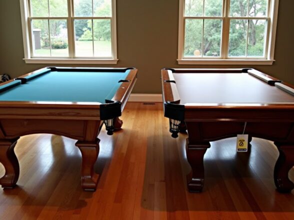 What Are the Differences Between Moving 1-Piece and 3-Piece Slate Pool Tables? Techniques, Risks, and Costs