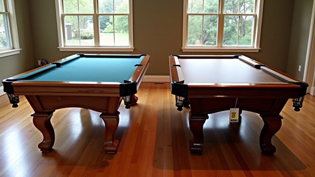 What Are the Differences Between Moving 1-Piece and 3-Piece Slate Pool Tables? Techniques, Risks, and Costs