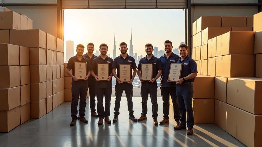 Certifications for Warehouse Movers in Dubai